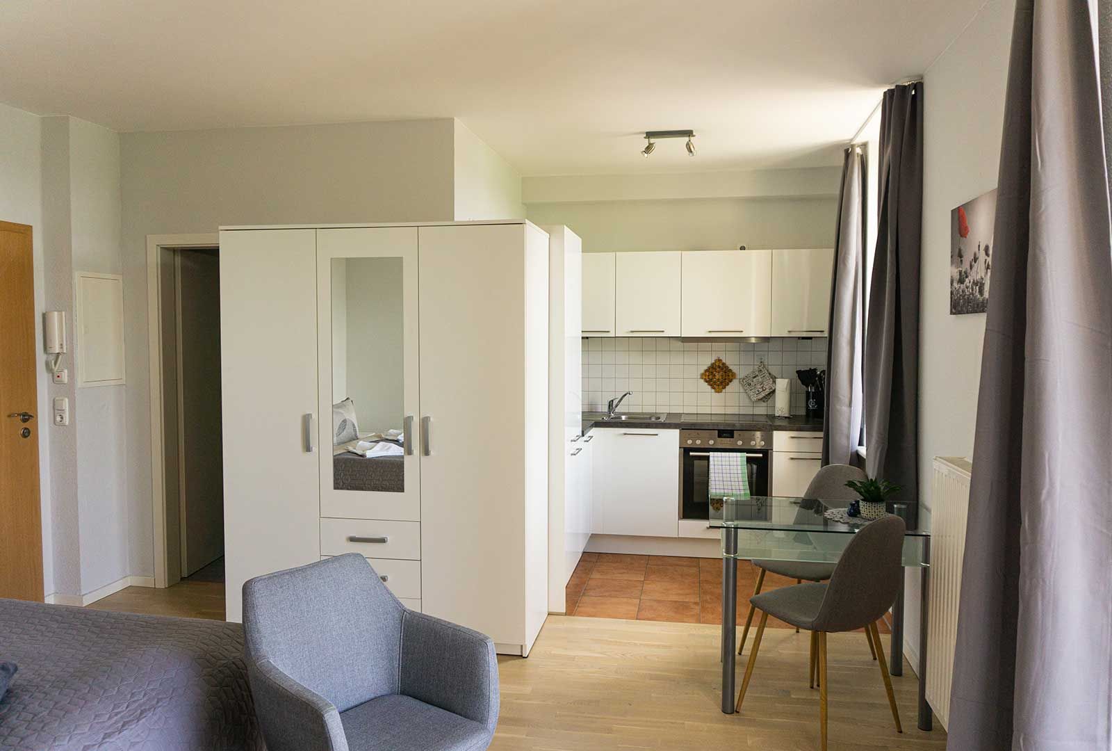 Blick ins Zimmer
