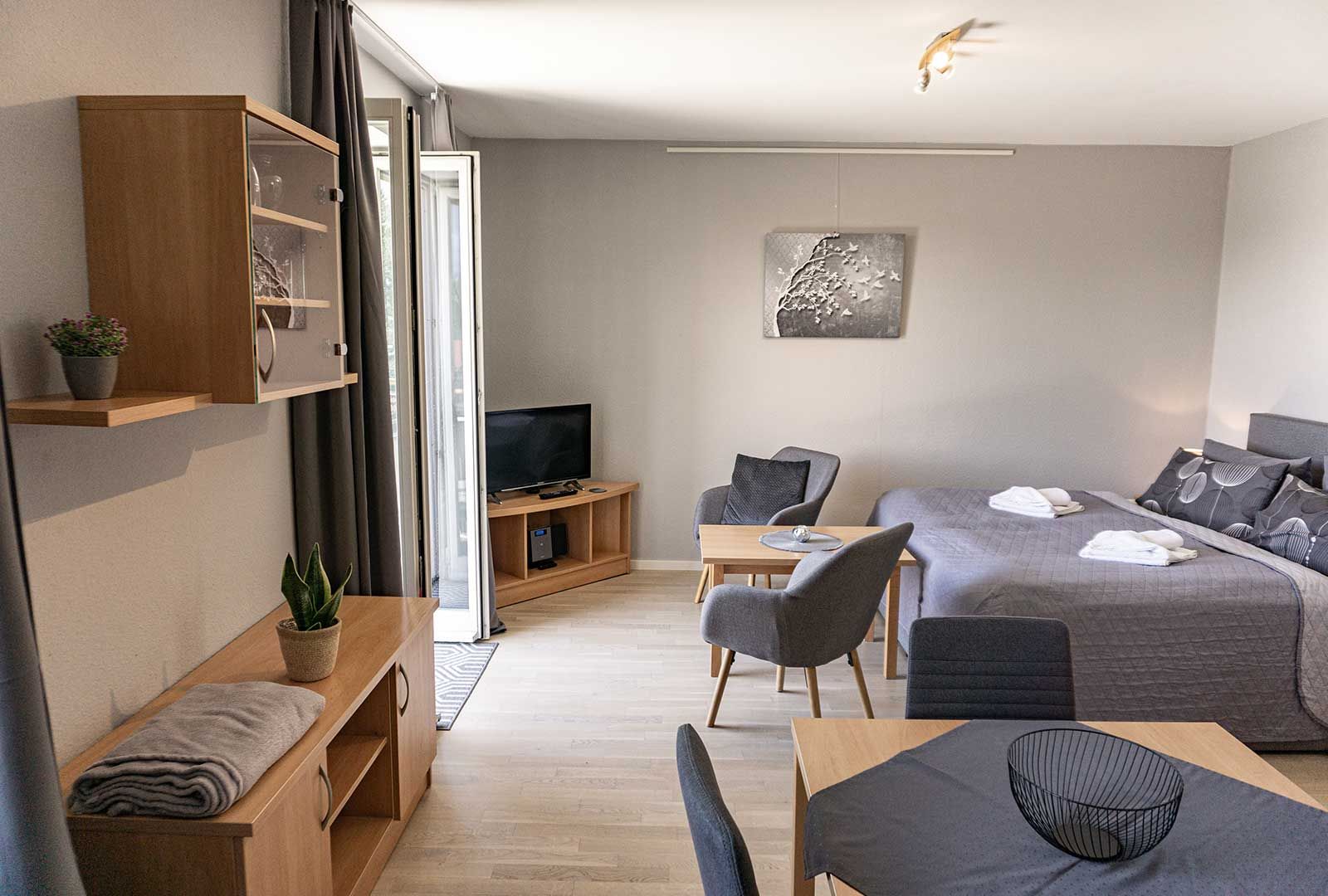 Blick ins Zimmer